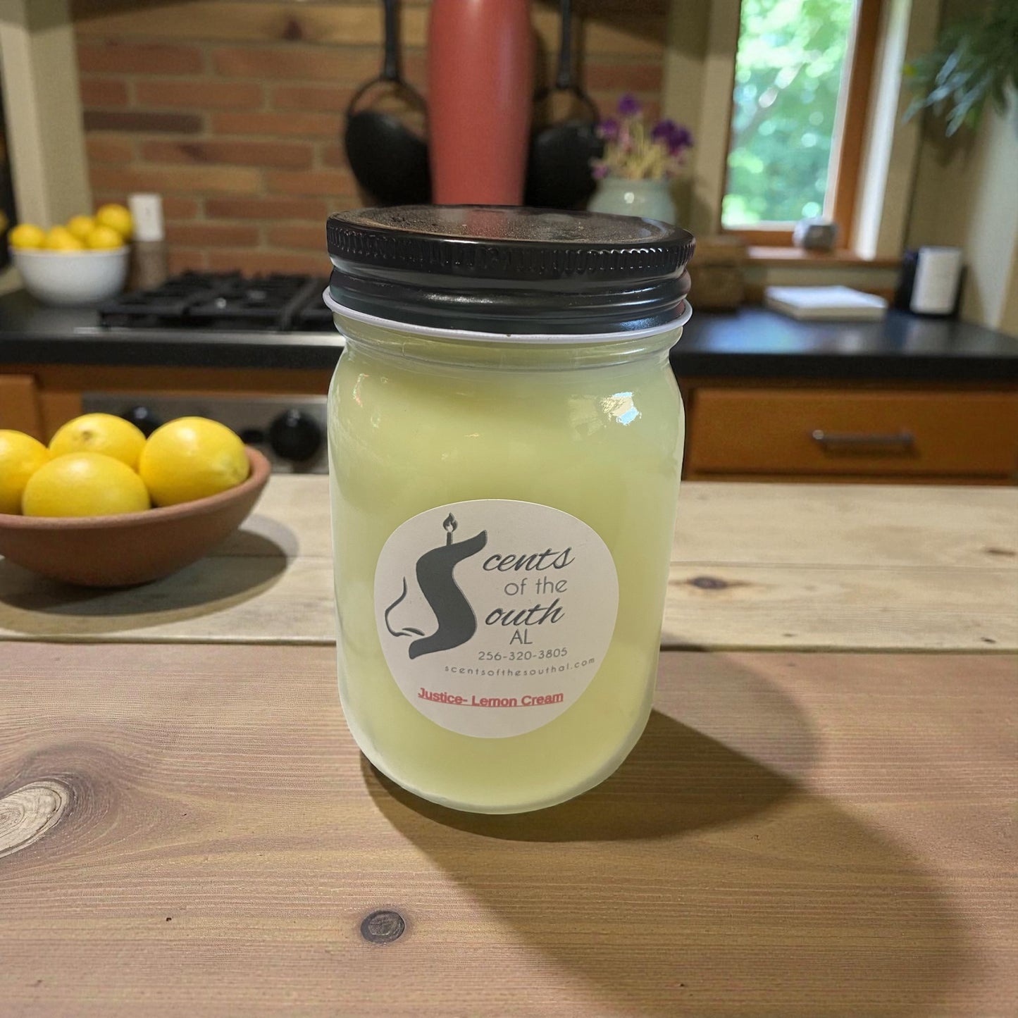 Lemon Cream Candle-“Justice”