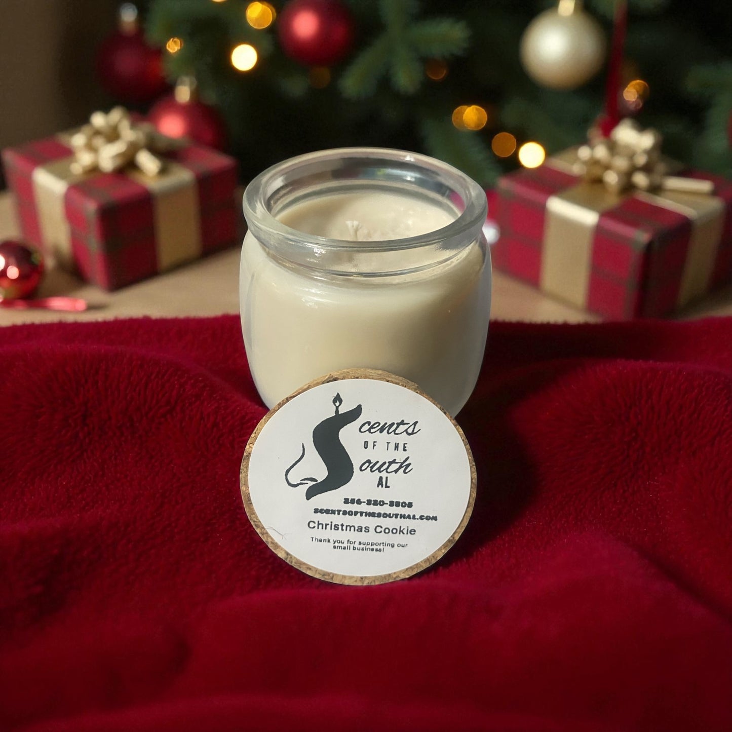 Christmas Cookie Candle