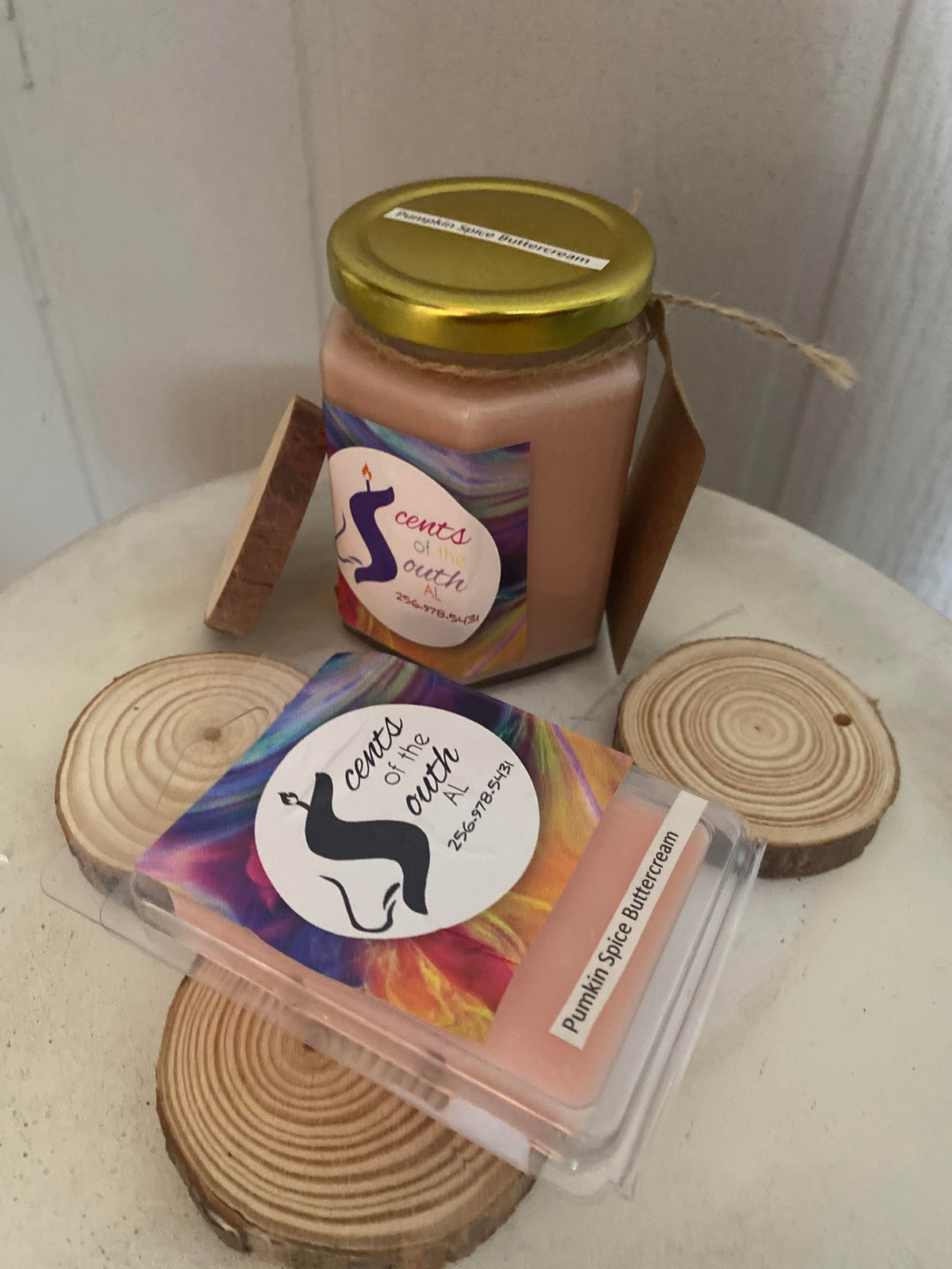 Pumpkin & Spice Buttercream Candle