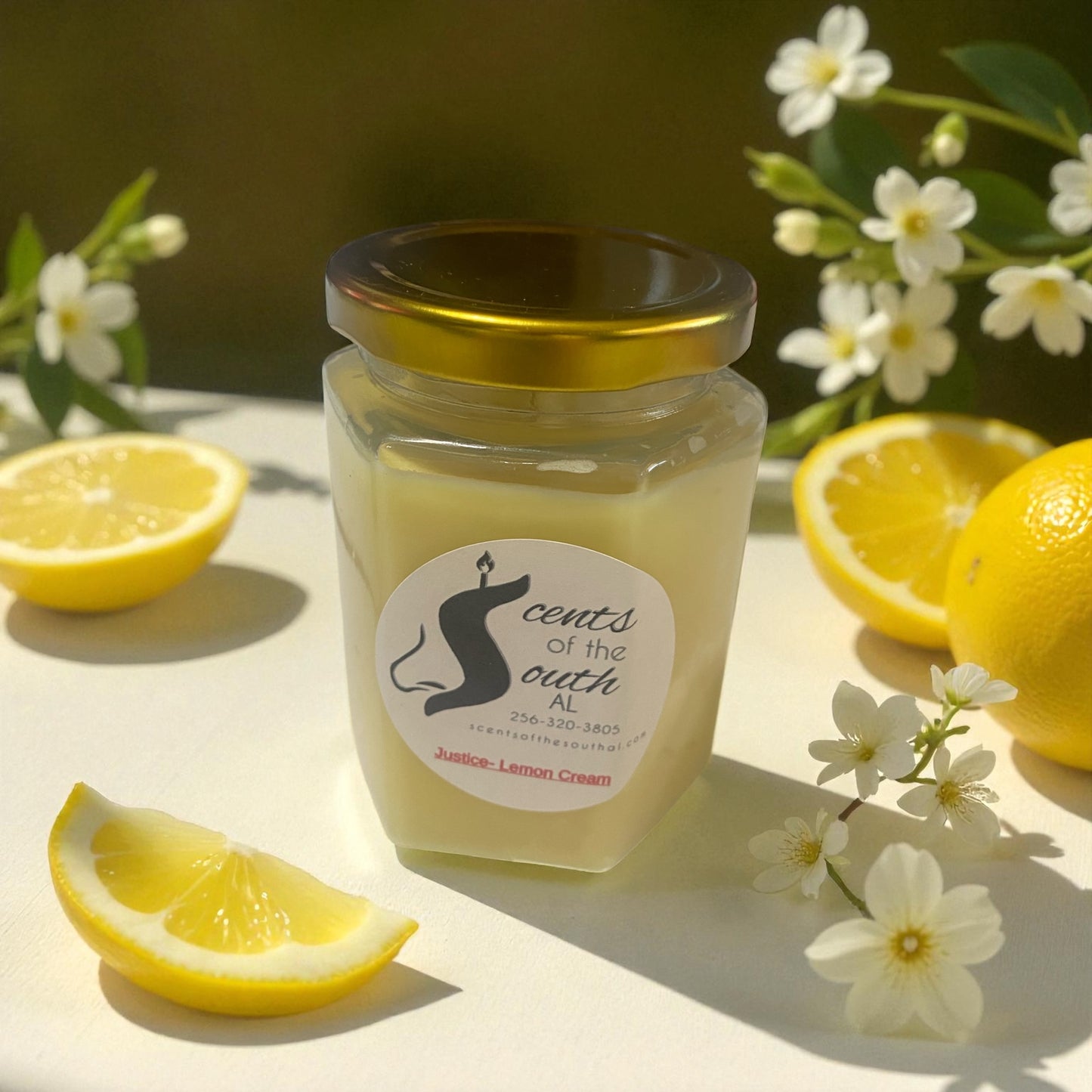 Lemon Cream Candle-“Justice”