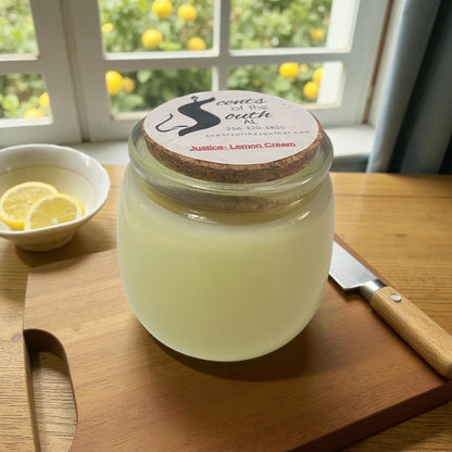 Lemon Cream Candle-“Justice”