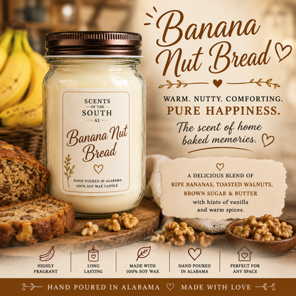 Banana Nut Bread Candle