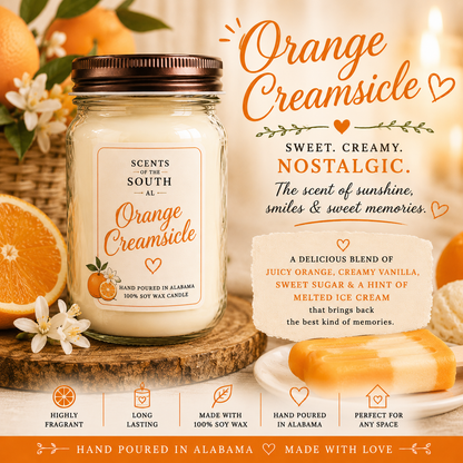 Orange Creamsicle Candle