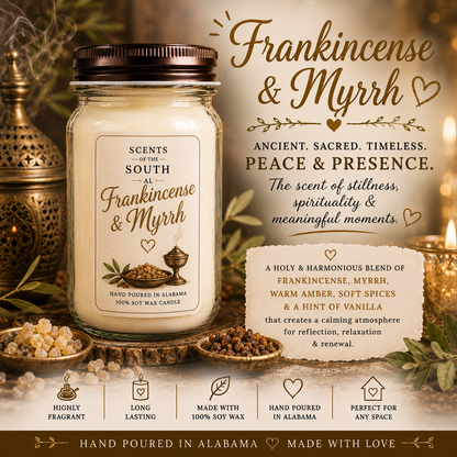 Frankincense & Myrrh Candle
