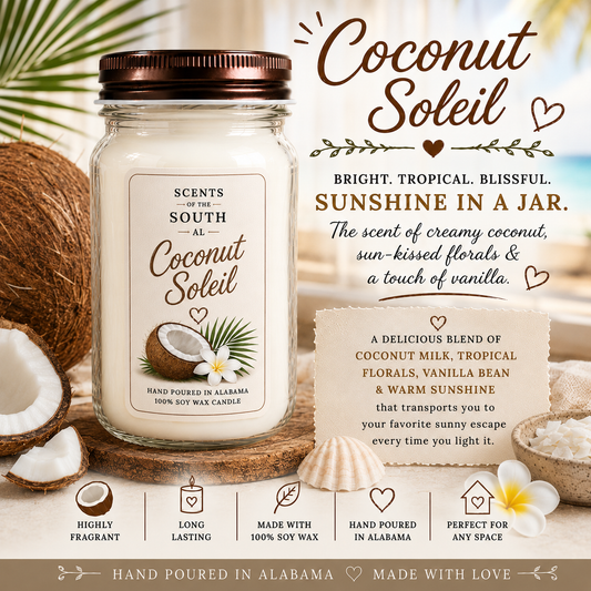 Coconut Soleil Candle
