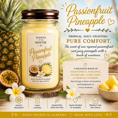 Passionfruit Pineapple Candle