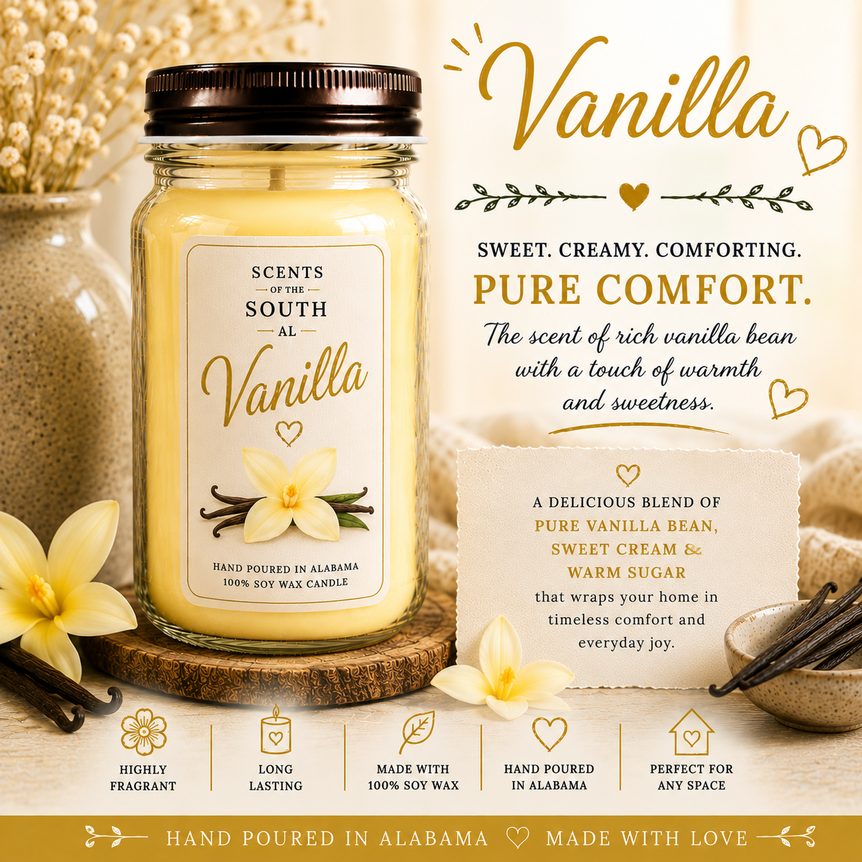 Vanilla Candle