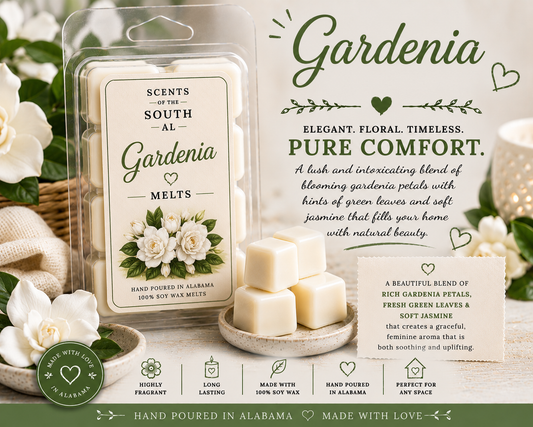 Gardenia Wax Melts