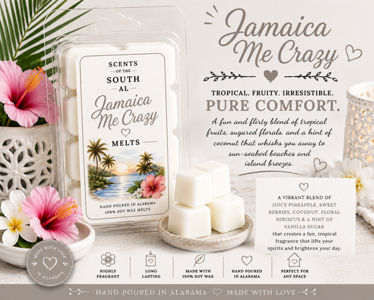 Jamaica Me Crazy Wax Melts