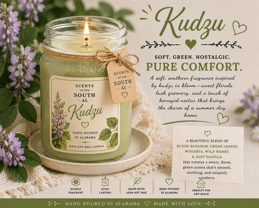 Kudzu Candle