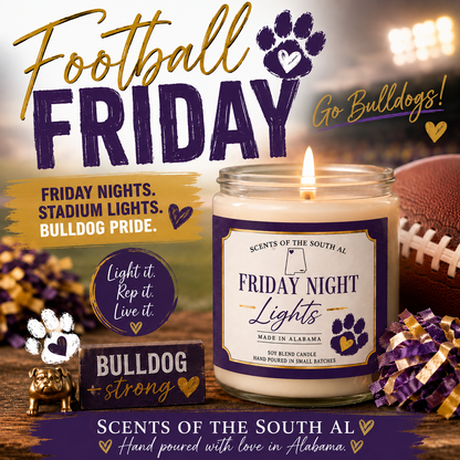 Friday Night Lights Limited Edition Candle