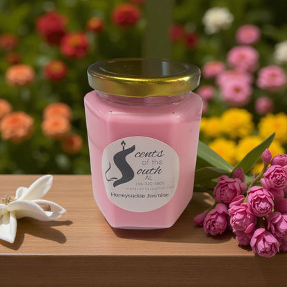 HoneySuckle Jasmine Candle